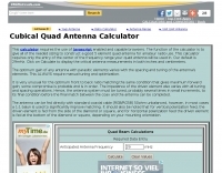 cubical quad antenna calculator
